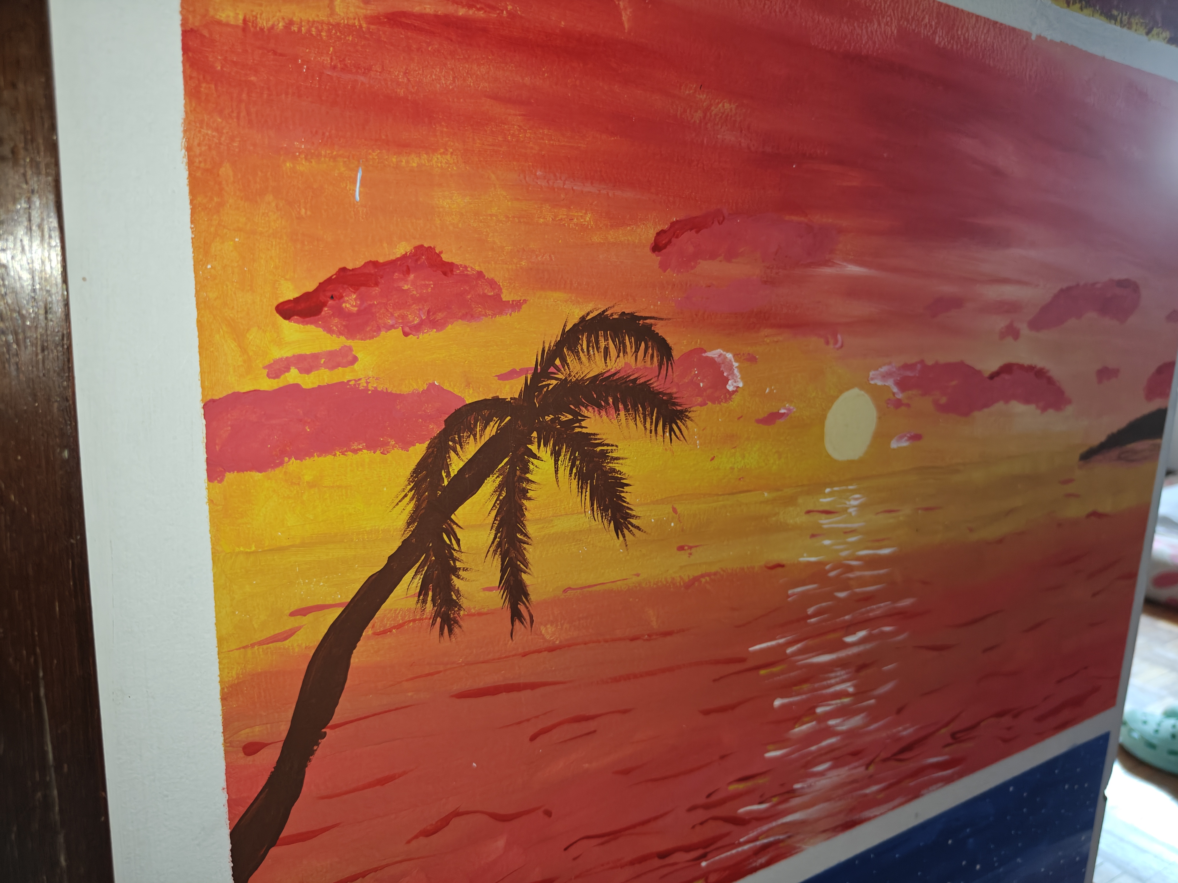 Original sunset artwork